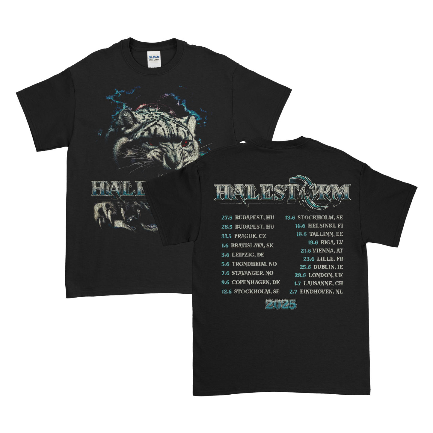Snow Leopard 2025 Tour T-Shirt