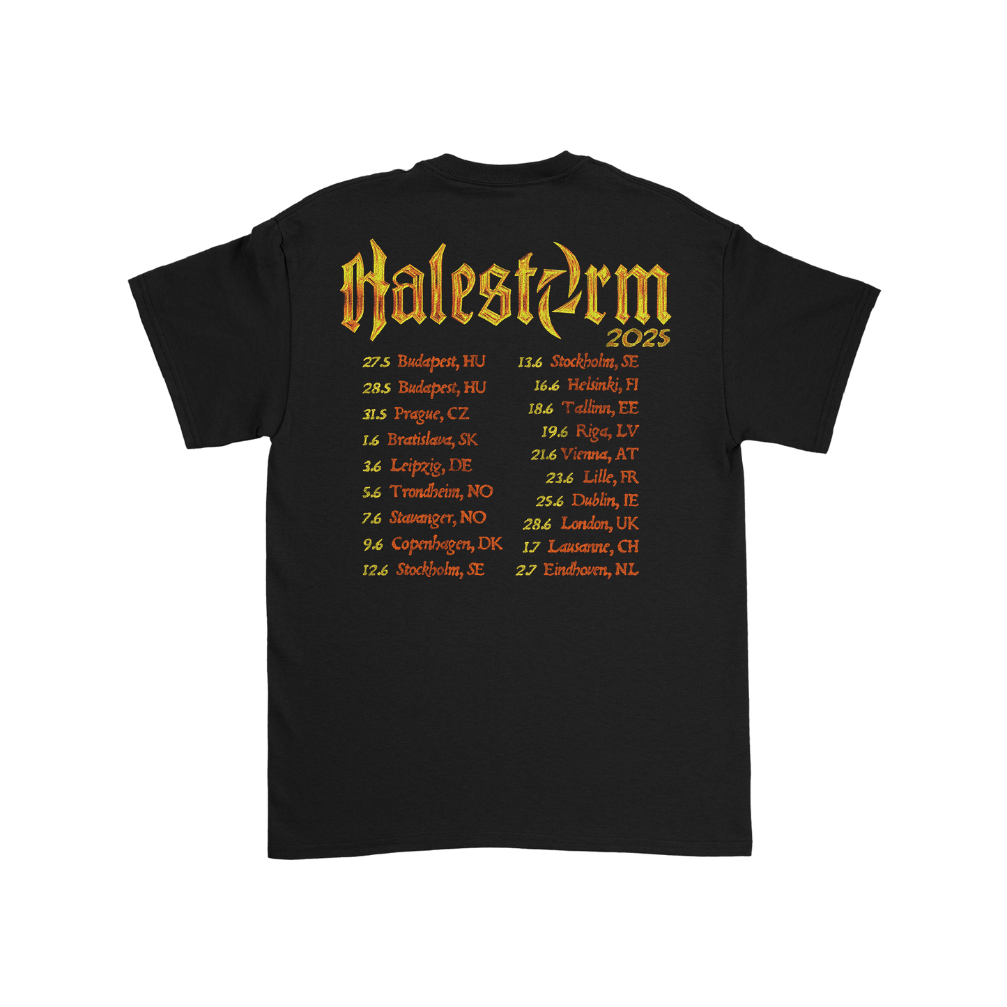 Castle 2025 Tour T-Shirt