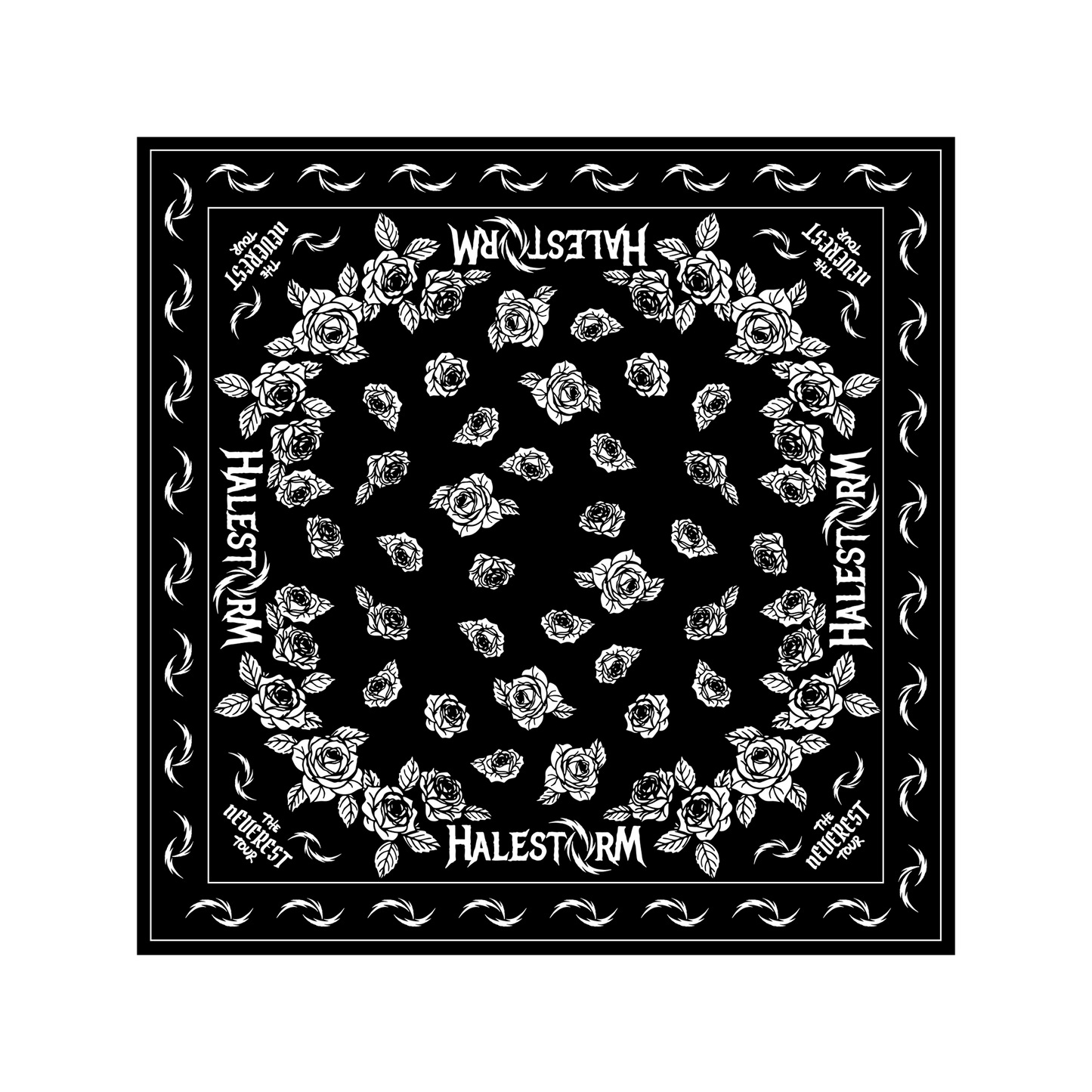 Halestorm (Rose Logo) Bandana