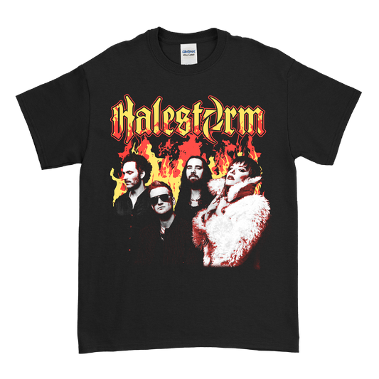 Flames Photo T-Shirt